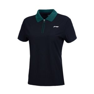Allenamento Polo Magliette Donna Nere