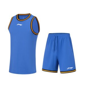 Basketball Competizione Insiemi Uomo Blu